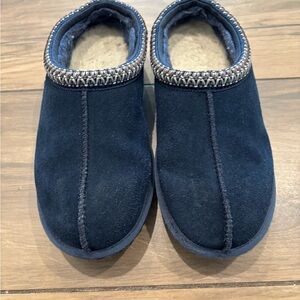 UGG Kids Navy Slippers
